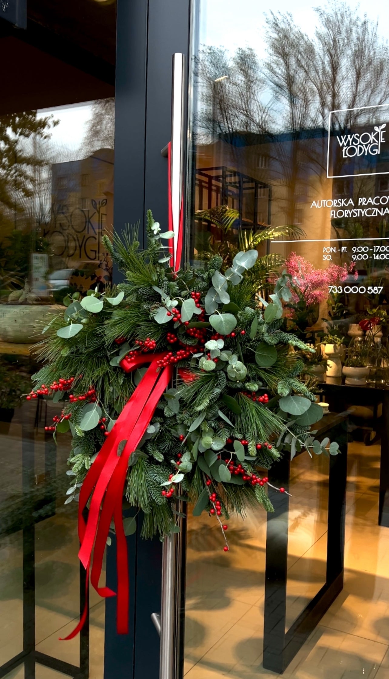 Wianek Red Christmas