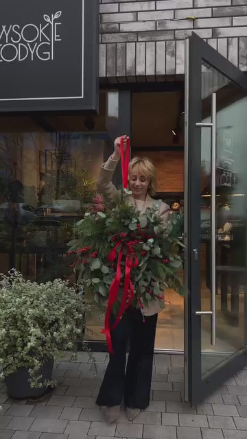 Wianek Red Christmas